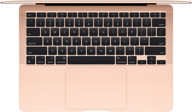 Apple MacBook Air – 13.3 Inch, Core M1 3.2GHz 8C CPU/8C GPU, 16GB RAM, 1TB SSD (Gold)